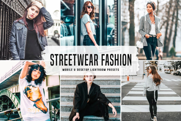 Preview image of Streetwear Fashion Mobile & Desktop Lightroom Presets