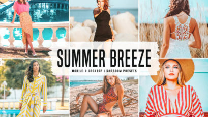 Summer Breeze Mobile & Desktop Lightroom Presets