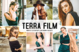 Product image of Terra Film Mobile & Desktop Lightroom Presets