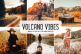 Product image of Volcano Vibes Mobile & Desktop Lightroom Presets