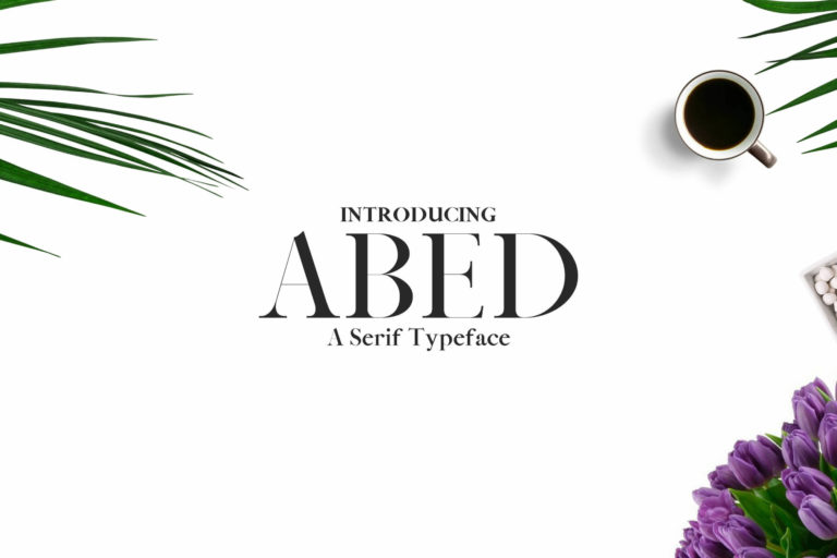 Preview image of Abed Serif Typeface