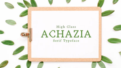 Achazia Serif Typeface