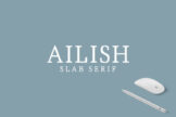 Product image of Ailish Slab Serif Typeface