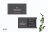 Product image of Black Modern Business Card Template