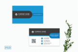 Product image of Blue Modern Minimalist Business Card Template