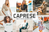 Product image of Caprese Mobile & Desktop Lightroom Presets V2