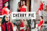Product image of Cherry Pie Mobile & Desktop Lightroom Presets