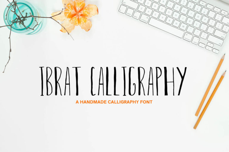 Preview image of Ibrat Calligraphy Font