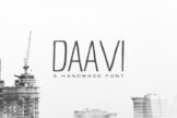 Product image of Daavi Handmade Sans Serif Font