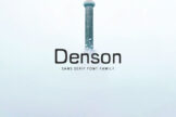 Product image of Denson Sans Serif Font Family
