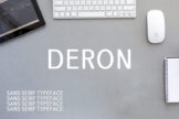 Product image of Deron Sans Serif Font Family Pack