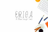 Product image of Erica Script Font