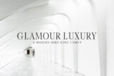Product image of Glamour Luxury Serif Font Family