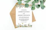 Product image of Greenery Wedding Invitation Template V2