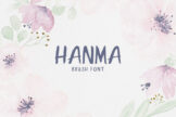 Product image of Hanma Brush Font