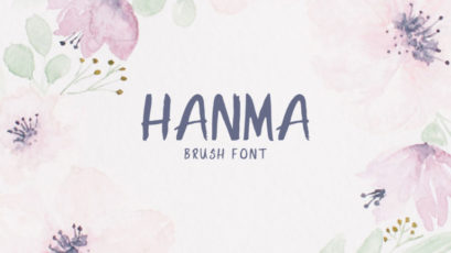 Hanma Brush Font