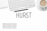 Product image of Hurst Sans Serif Typeface