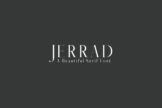 Product image of Jerrad Beautiful Serif Font Family