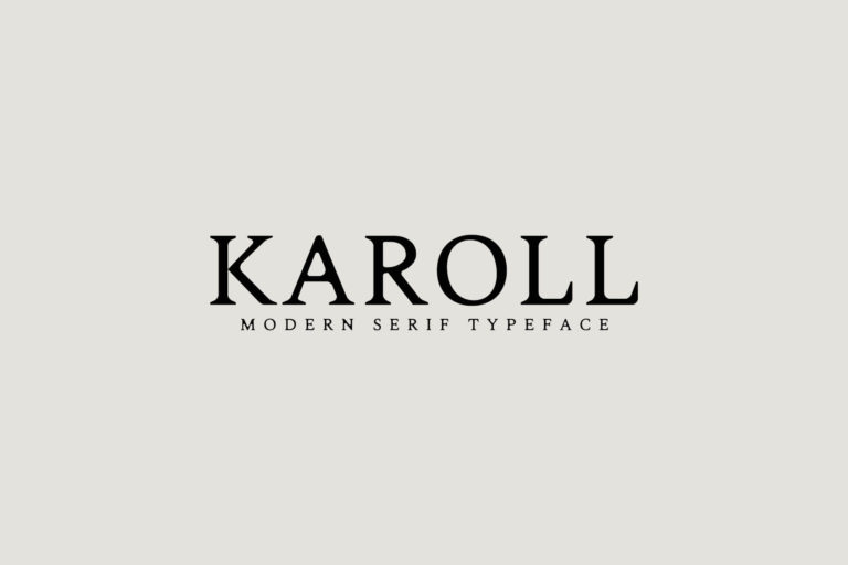 Download Karoll Modern Serif Font Family - Creative Finest