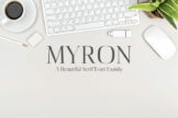 Product image of Myron Serif Typeface