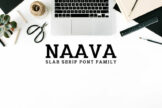 Product image of Naava Slab Serif Typeface