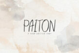 Product image of Paiton Handwritten Font