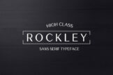 Product image of Rockley Sans Serif Font Family