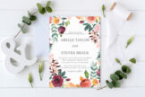 Product image of Rustic Bloom Wedding Invitation Template