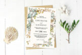 Product image of Rustic Eucalyptus Greenery Wedding Invitation