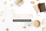 Product image of Sharoon Handwritten Sans Serif Font