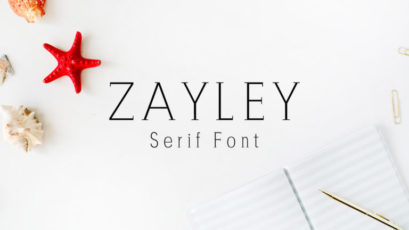 Zayley Serif Font