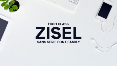 Zisel Sans Serif Typeface