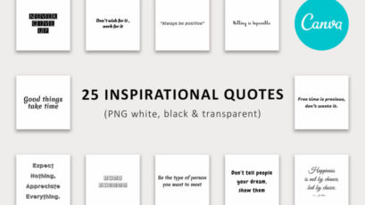 25 Inspirational Quotes
