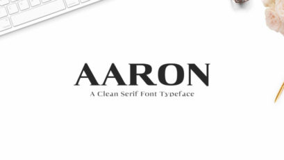 Aaron Serif Font Family
