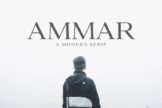 Product image of Ammar Modern Serif Typeface