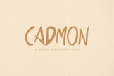 Product image of Cadmon Handwritten Font