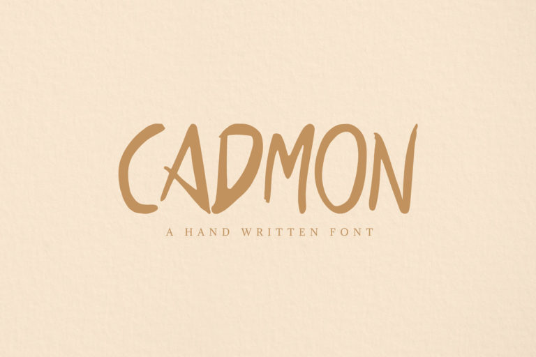 Preview image of Cadmon Handwritten Font