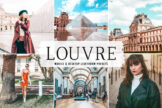 Product image of Louvre Mobile & Desktop Lightroom Presets