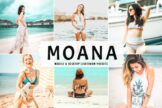 Product image of Moana Mobile & Desktop Lightroom Presets