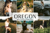 Product image of Oregon Mobile & Desktop Lightroom Presets
