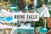 Product image of Rhine Falls Mobile & Desktop Lightroom Presets