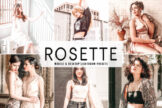 Product image of Rosette Mobile & Desktop Lightroom Presets