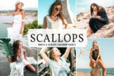 Product image of Scallops Mobile & Desktop Lightroom Presets
