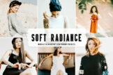 Product image of Soft Radiance Mobile & Desktop Lightroom Presets