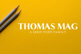 Product image of Thomas Mag Serif Typeface