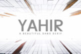 Product image of Yahir Sans Serif Font Family