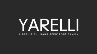 Yarelli Sans Serif Font Family