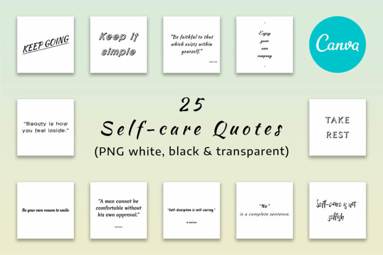 Preview image of 25 Self-Care Quotes