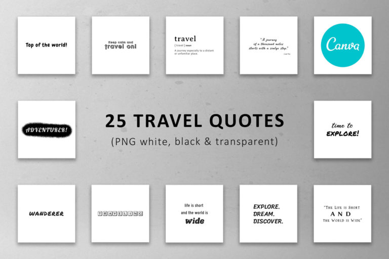 Preview image of 25 Travel Quotes