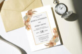 Product image of Boho Pampas Grass Wedding Invitation